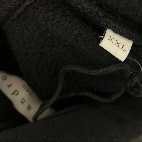 Sandro X Mr. Men Little Miss Mr. Happy Hoodie Black and Yellow Size XXL - Picture 9 of 9